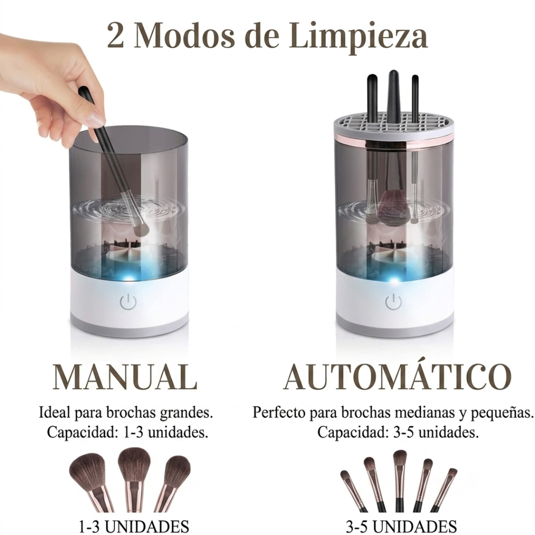 Limpiador Eléctrico De Brochas De Maquillaje