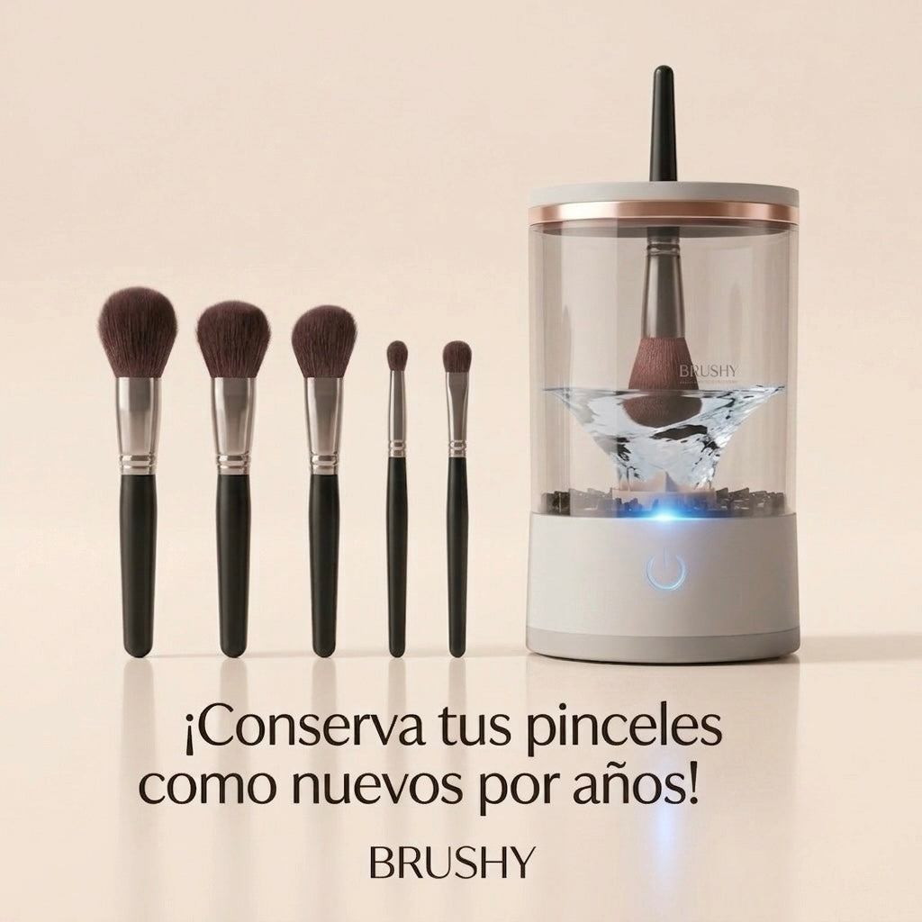 Limpiador Eléctrico De Brochas De Maquillaje