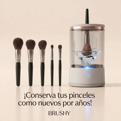 Limpiador Eléctrico De Brochas De Maquillaje