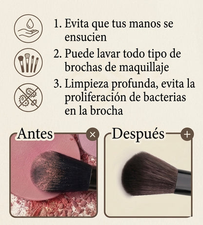 Limpiador Eléctrico De Brochas De Maquillaje