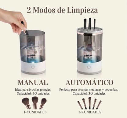 Limpiador Eléctrico De Brochas De Maquillaje